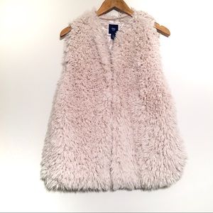 Gap Factory Fuzzy/Sherpa/Teddy Vest Size Large